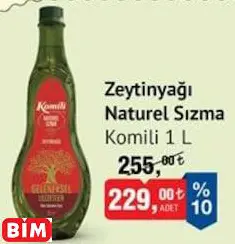 KOMİLİ ZEYTİNYAĞI NATUREL SIZMA KOMİLİ ZEYTİNYAĞI NATUREL SIZMA